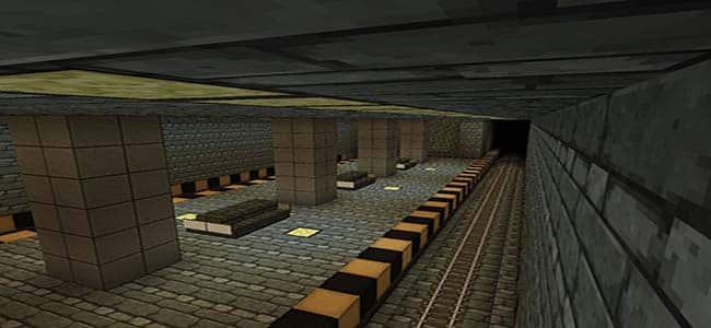 Construire une station de métro dans Minecraft