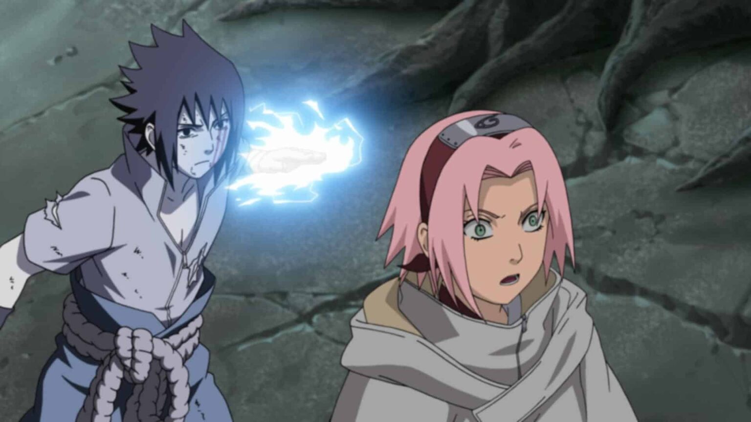 Dans quel épisode Naruto combat-t-il Sasuke à la cascade ? - GAG01