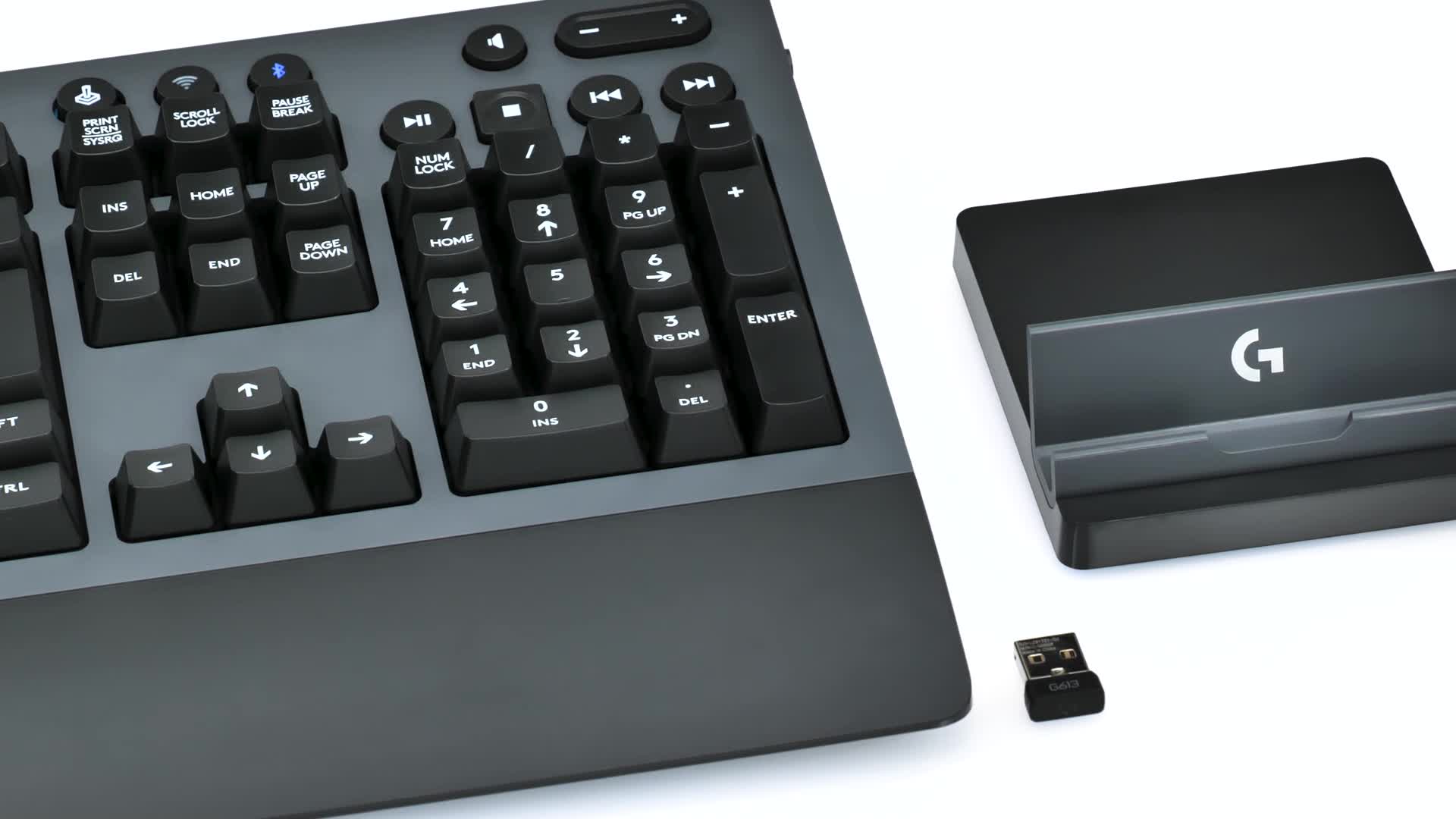 Où se trouve la touche de fonction sur le clavier Logitech ? - GAG01